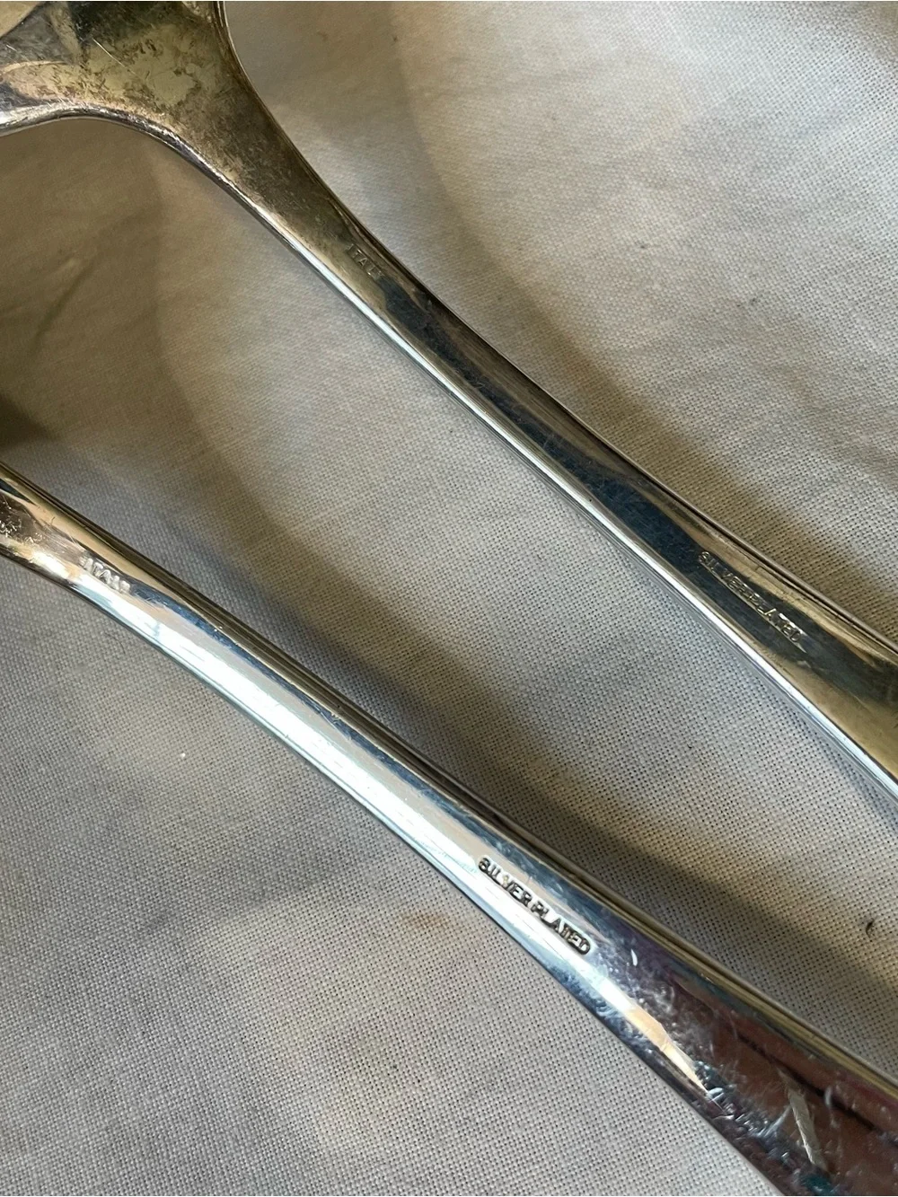 Vintage silver plated serving piece set Italy
